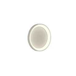Aaron LED-seinävalaisin, Ø38cm, hiekanvärinen, CCT, kaukosäädin