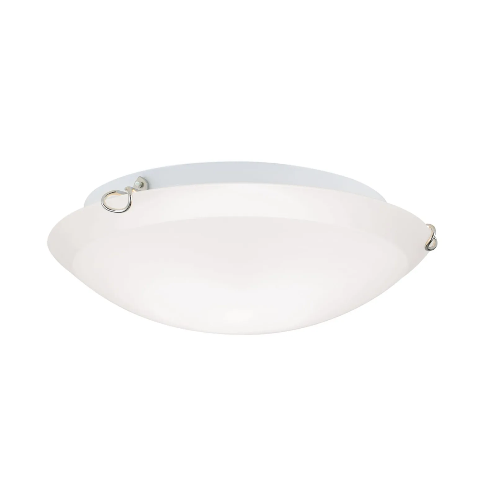 Agada kattovalaisin, opaali lasi, kromi, 30 cm
