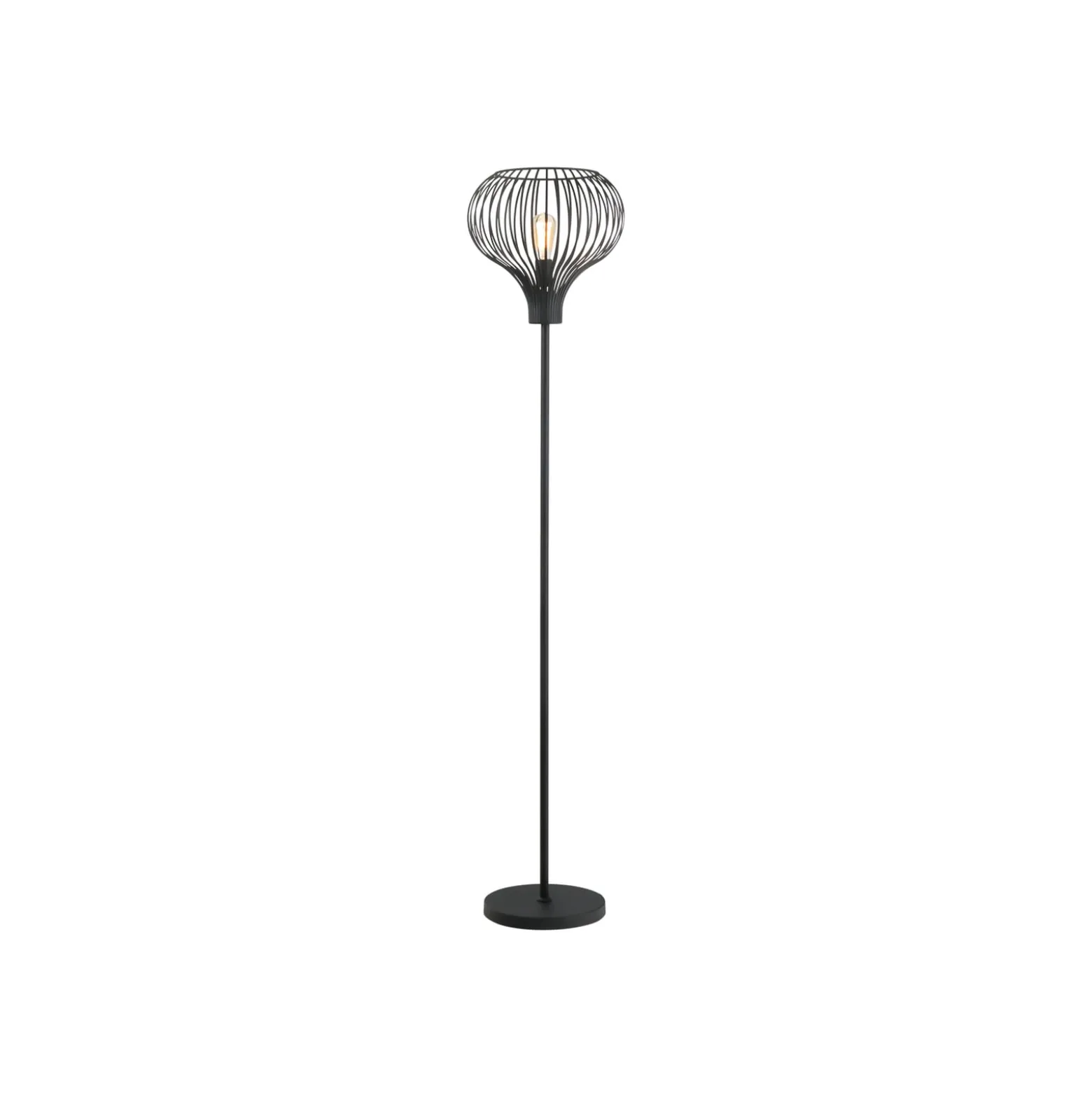 Aglio lattiavalaisin, korkeus 180 cm, musta, metallia