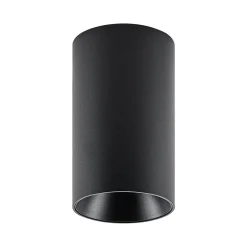 Alasvalo CAN, musta, IP20, Ø 6 cm, metalli, GU10