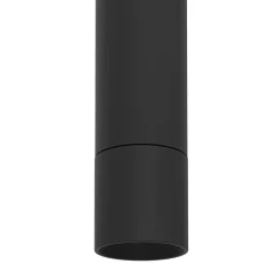 Almudaina LED-riippuvalaisin, musta, pituus 84 cm, 4 valoa,