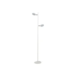 Aluminor Declic-LED-lattiavalo 2-lampp. valkoinen