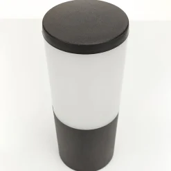 Amelia LED-jalkalamppu, CCT, musta, korkeus 25 cm