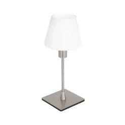 Ancilla-pöytävalaisin, teräs, korkeus 33 cm, metalli, lasi, E14