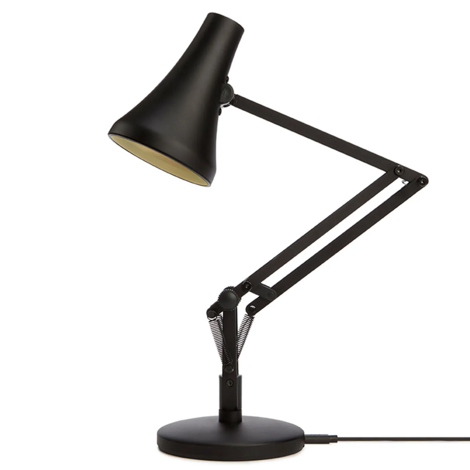 Anglepoise 90 Mini Mini -LED-pöytälamppu musta