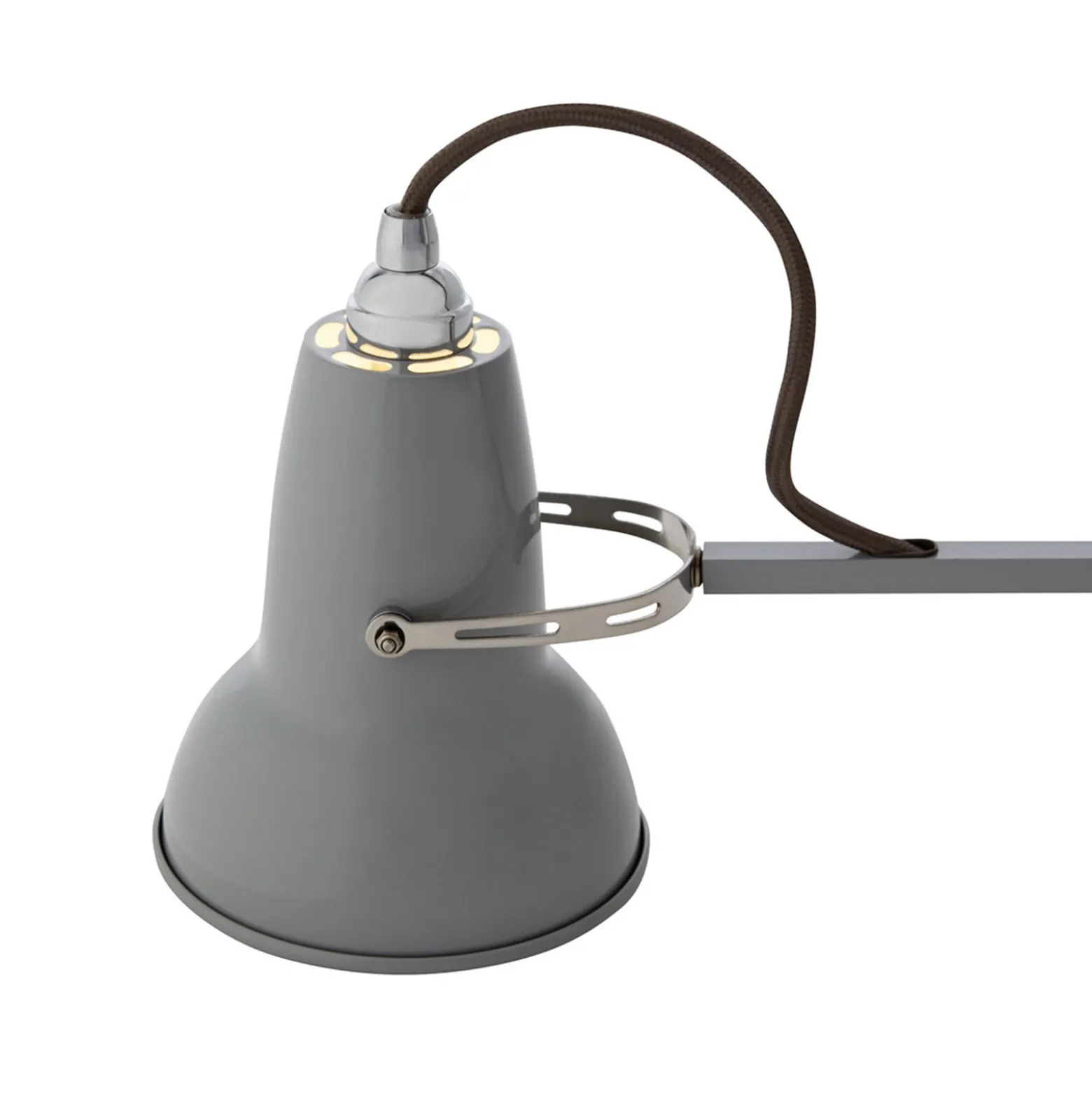 Anglepoise Original 1227 Mini LED-seinävalaisin, harmaa