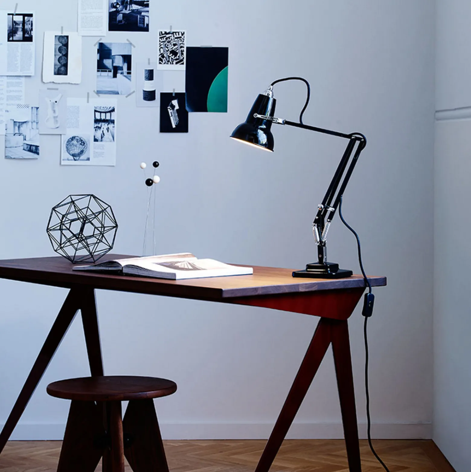 Anglepoise Original 1227 Mini -pöytävalaisin musta