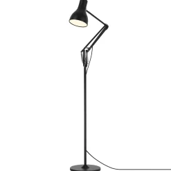 Anglepoise Type 75 lattiavalaisin, samettimusta