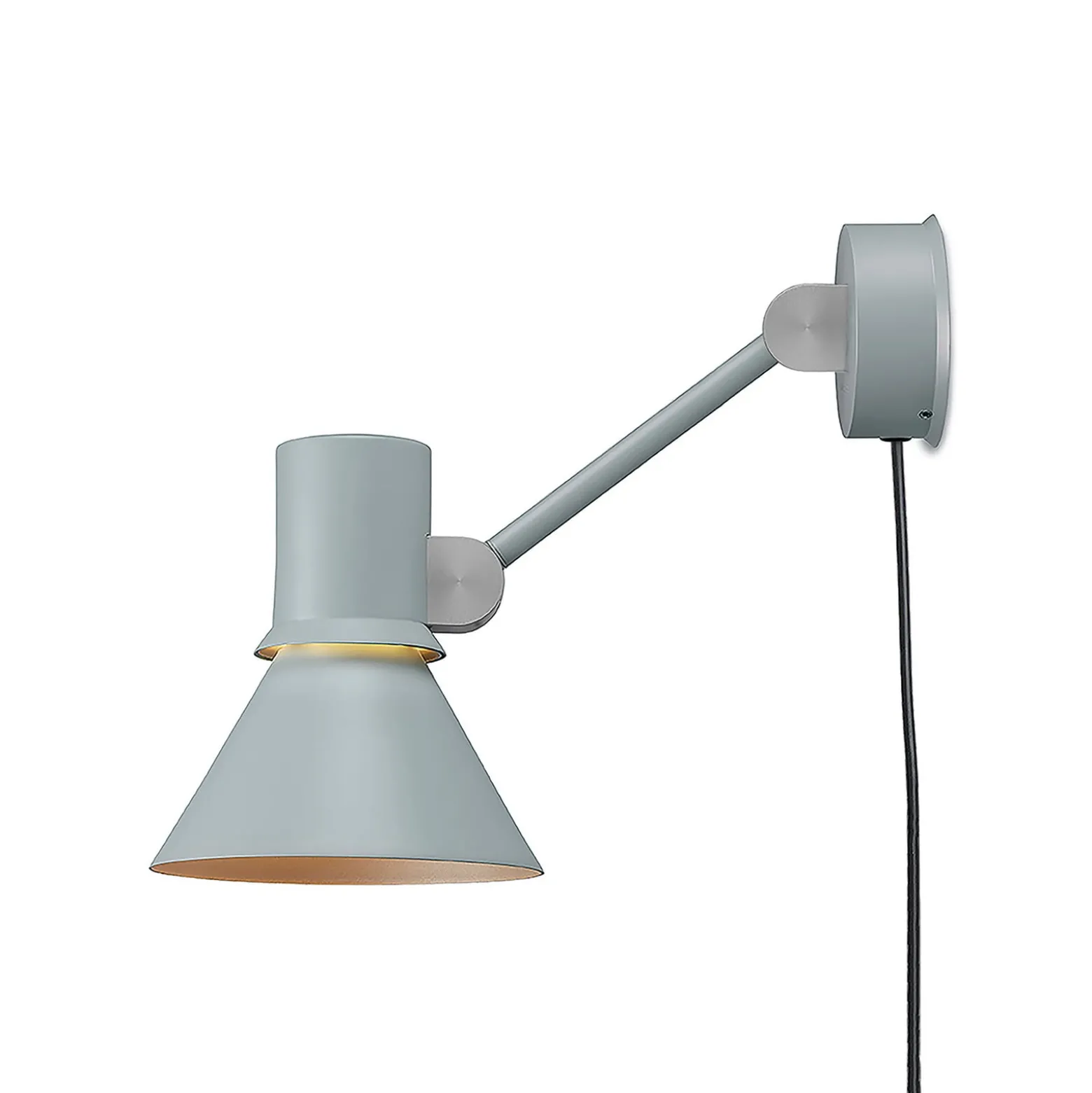 Anglepoise Type 80 W2 -seinälamppu, harmaa