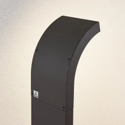 Arcchio Advik LED-projektori, 100 cm, antrasiitti, sensori, IP54