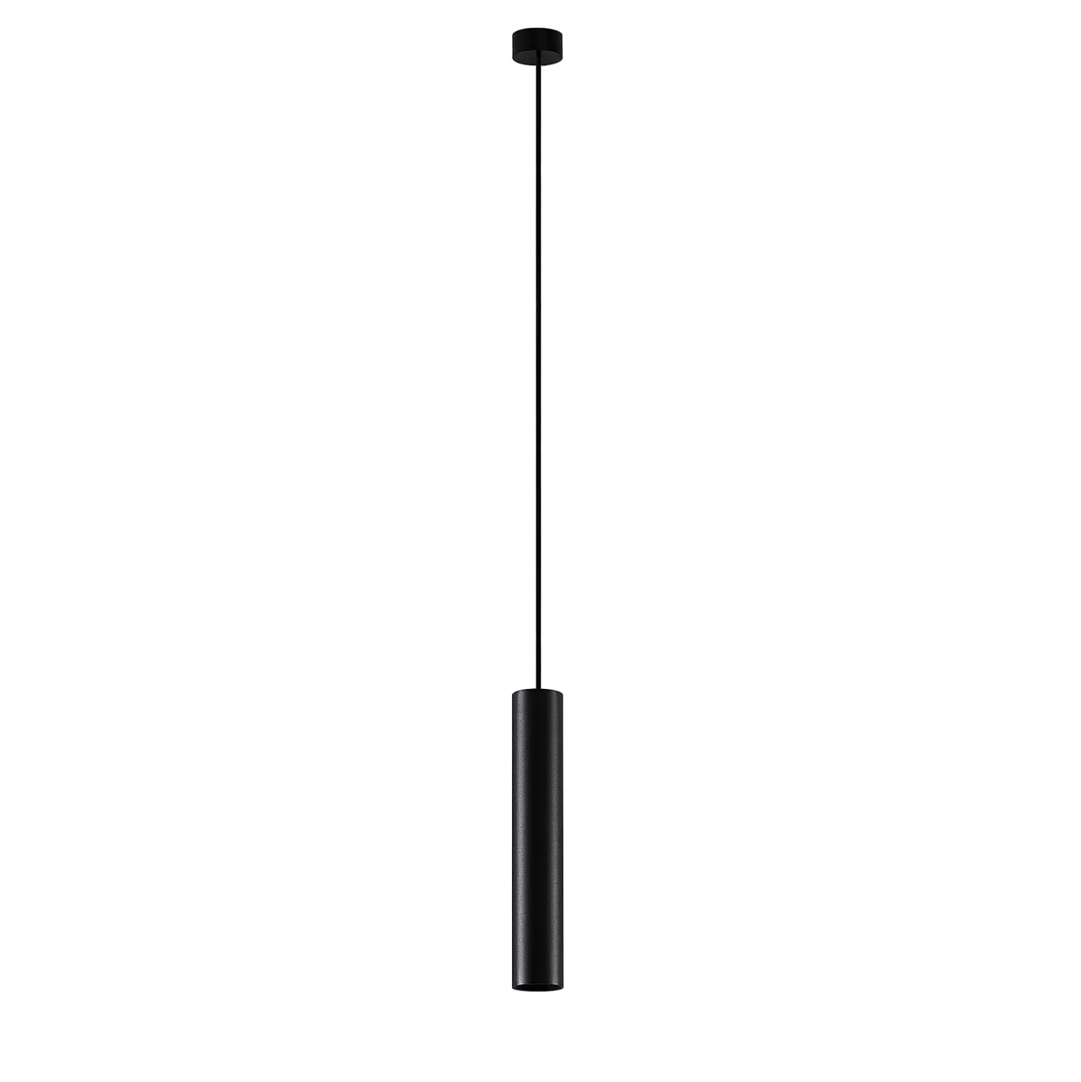 Arcchio Ejona riippuvalaisin, korkeus 35 cm, musta, alumiinia