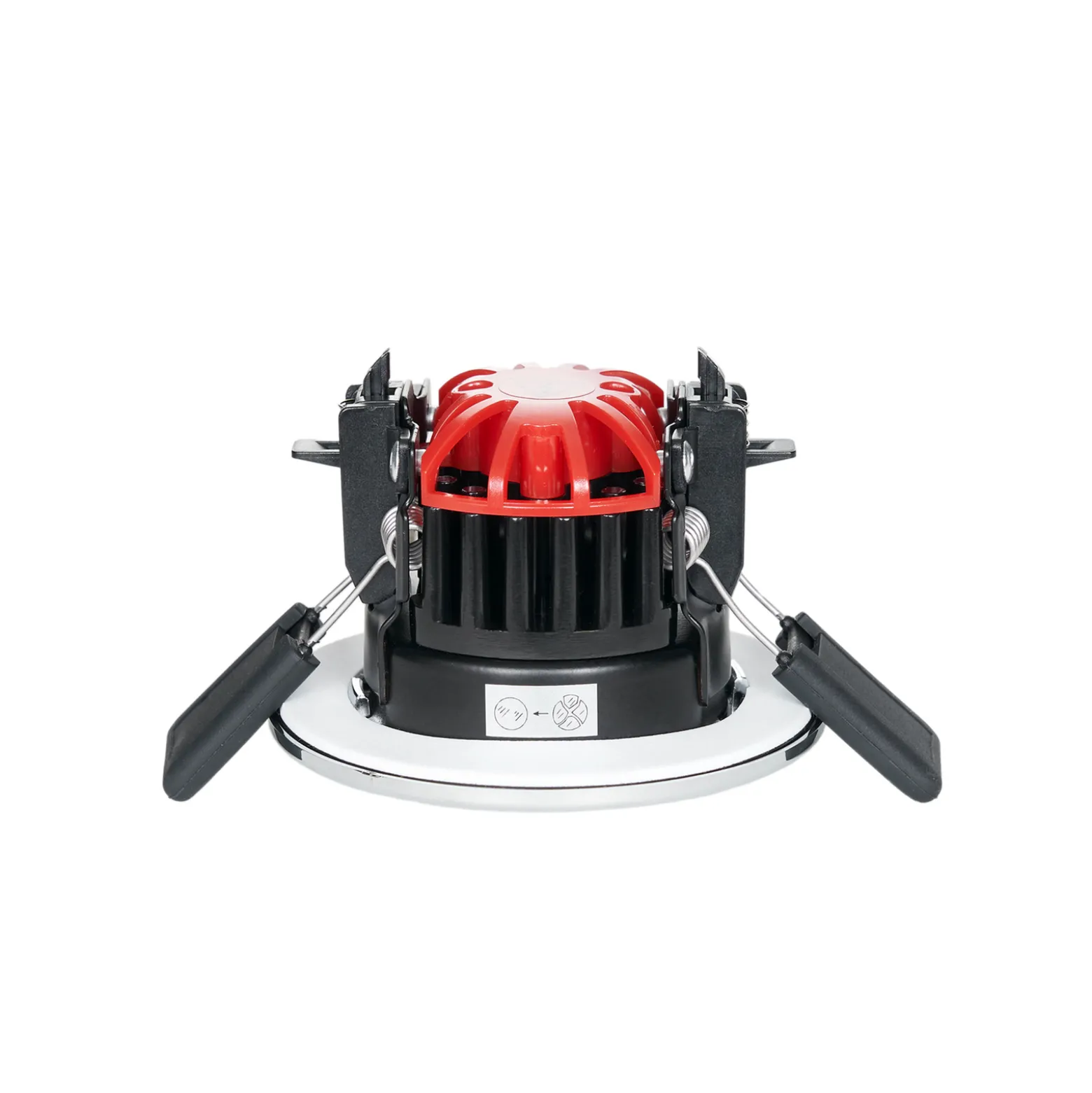 Arcchio Elmon LED uppoasennusvalaisin, IP65, kromi, kromattu