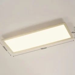 Arcchio Enja LED-paneeli, 79,5 cm x 29,5 cm