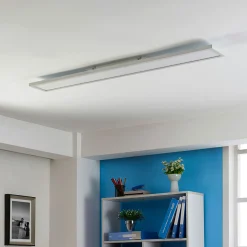 Arcchio Enora LED-paneeli, 3500lm, valkoinen, metallia, 119,5 cm