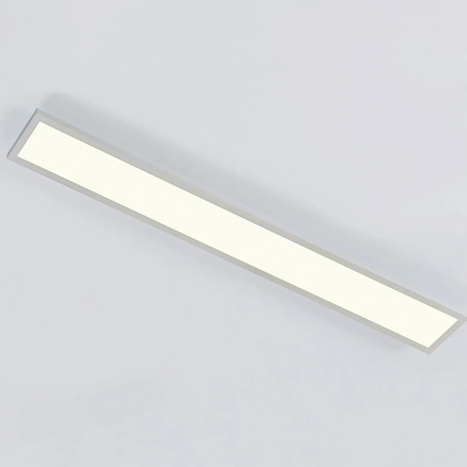 Arcchio Enora LED-paneeli, 3500lm, valkoinen, metallia, 119,5 cm