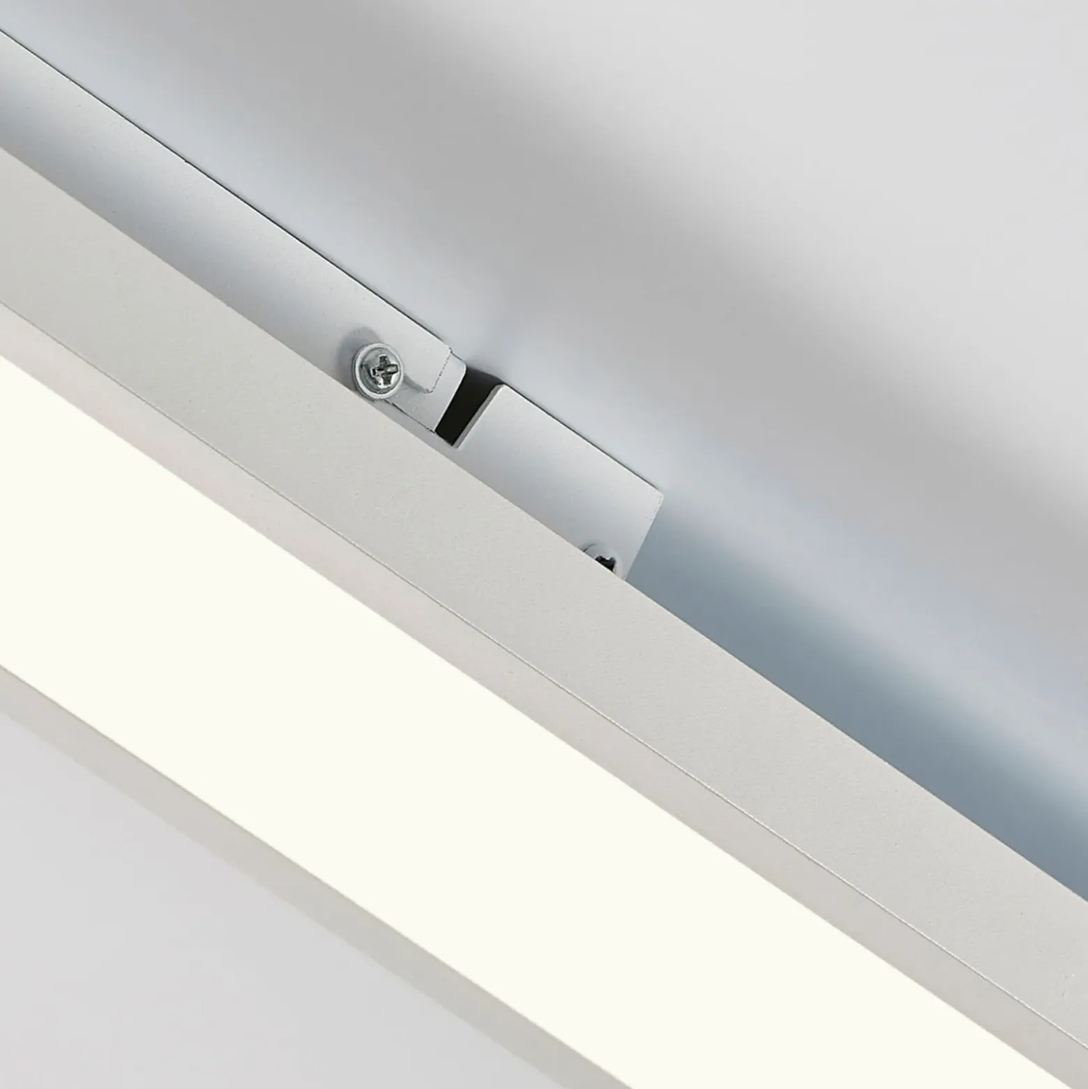 Arcchio Enora LED-paneeli, 3500lm, valkoinen, metallia, 119,5 cm