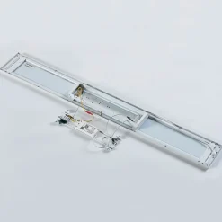 Arcchio Enora LED-paneeli, 3500lm, valkoinen, metallia, 119,5 cm