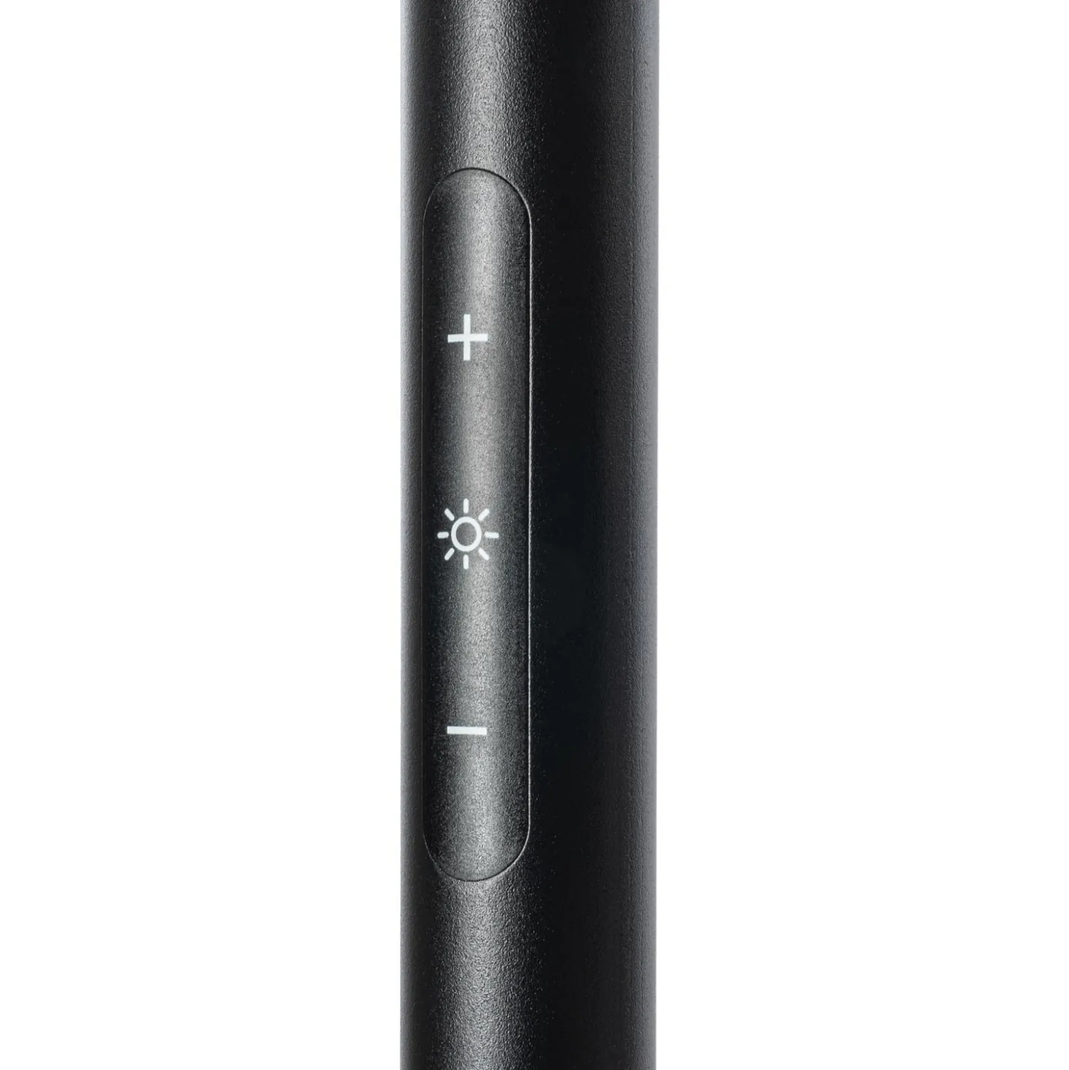 Arcchio Frile LED-lattiavalaisin, musta, korkeus 190 cm, himmennettävä