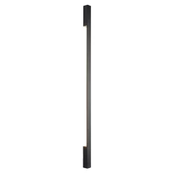 Arcchio Ivano -LED-seinävalaisin 130 cm, musta