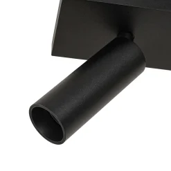 Arcchio kattokohdevalo Brinja Slim, musta, 3-lamppuinen GU10 MR11