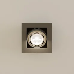 Arcchio kattovalaisin Ronka, harmaa, 19 cm x 19 cm, GU10