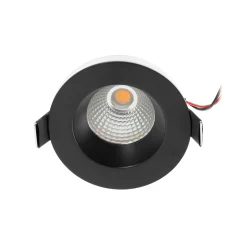 Arcchio LED-alasvalo Aryx, musta, 3 000K