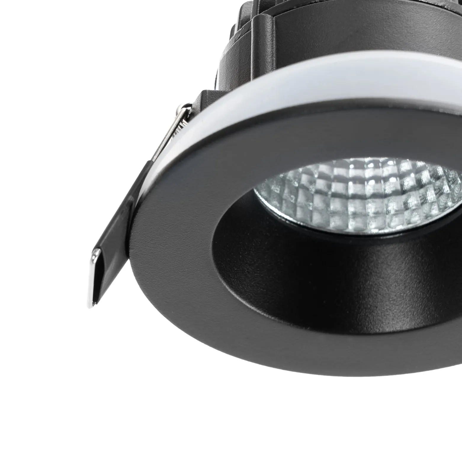 Arcchio LED-alasvalo Aryx, musta, 2700K