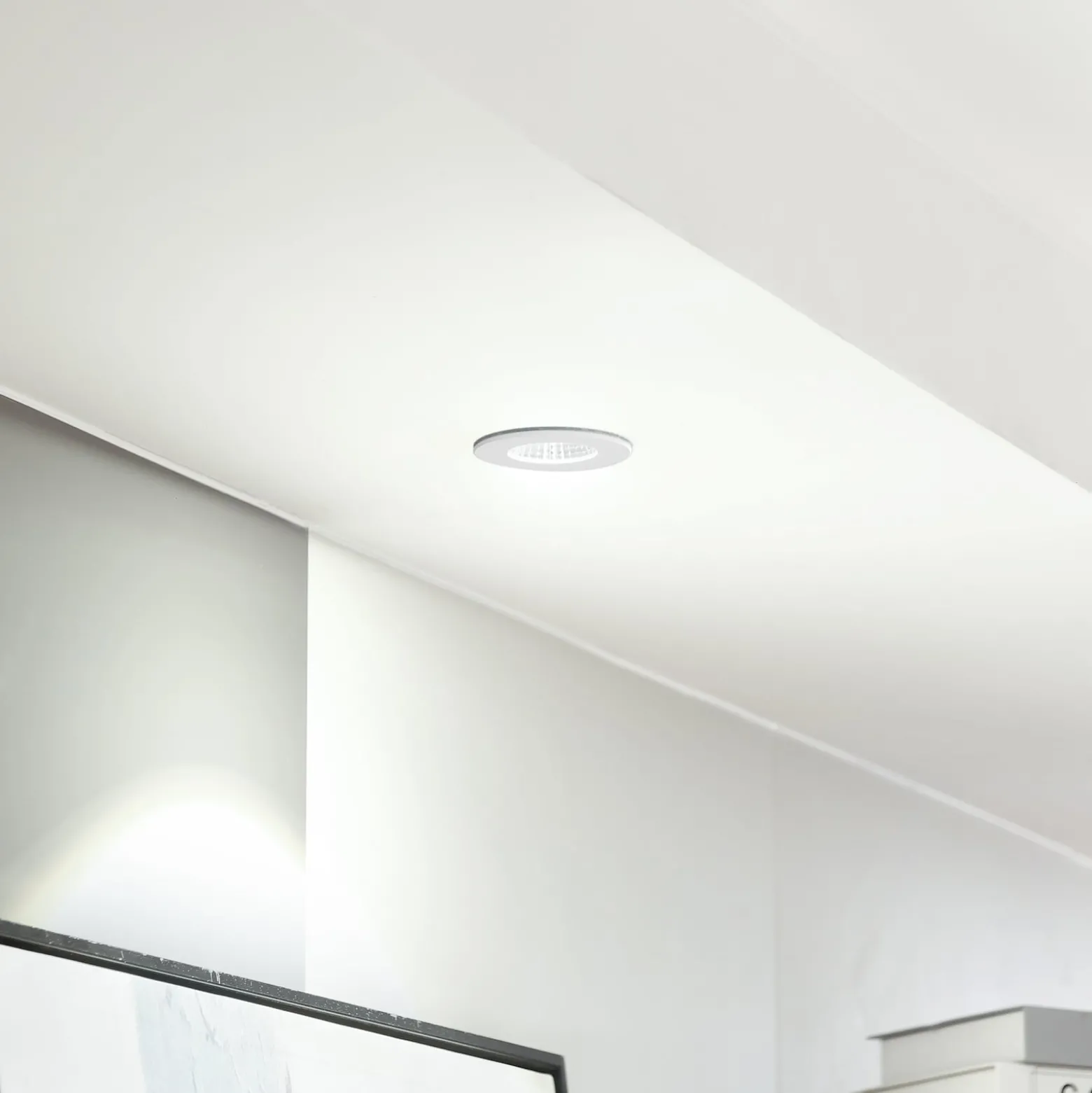 Arcchio LED-alasvalo Lirin, valkoinen, 4 000K