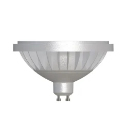 Arcchio LED-heijastinlamppu GU10 ES111, 12 W, hopea, 3 000 K, himmennettävä