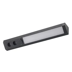 Arcchio LED-kaapinalainen valaisin Ovano, 62 cm, musta, alumiini