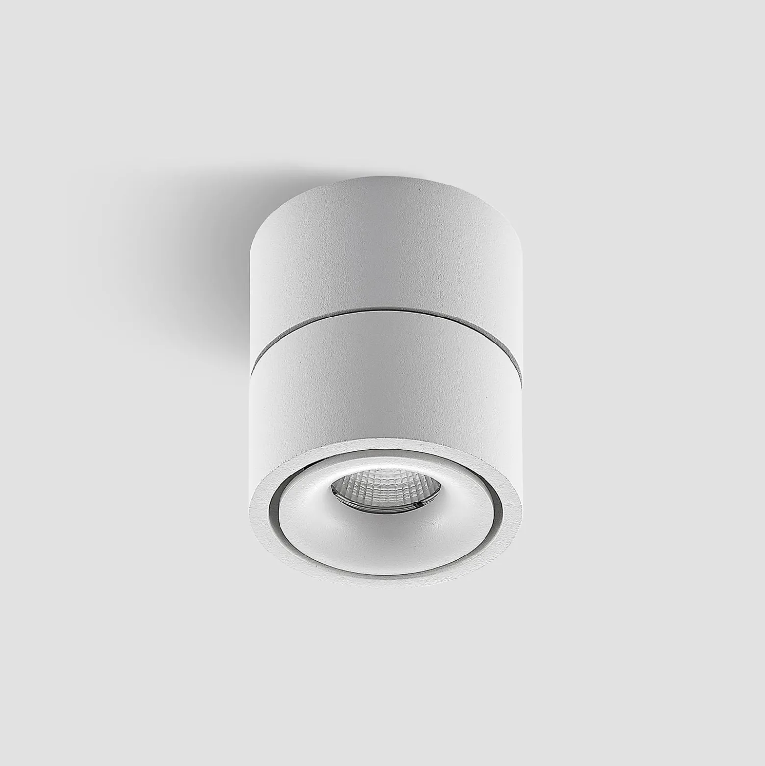 Arcchio LED-kattokohdevalo Rotari, valkoinen, 1-lamppuinen, 681 lm