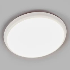 Arcchio LED-kattovalaisin Augustin, Ø 30 cm, CCT, valkoinen, IP54