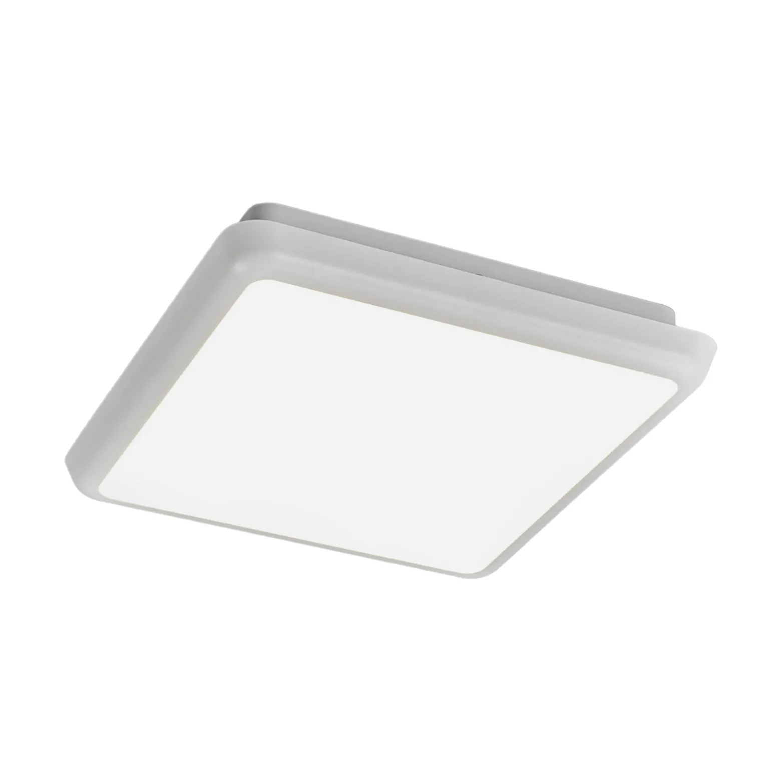 Arcchio LED-kattovalaisin Augustin, 25 x 25 cm, valkoinen, IP54