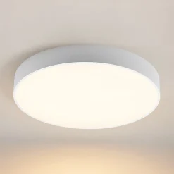 Arcchio LED-kattovalaisin Noabelle, Ø 80 cm, valkoinen, metallia