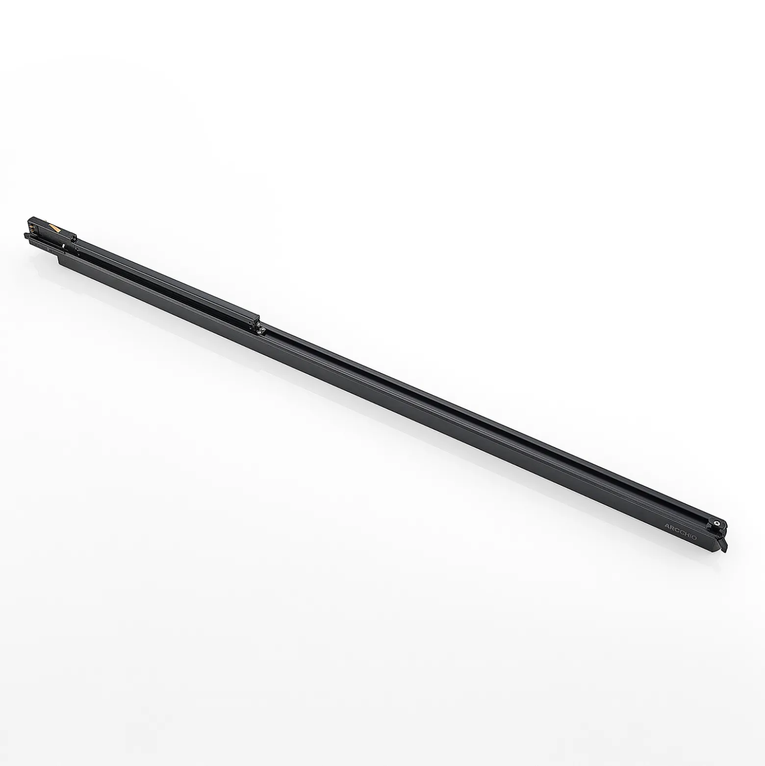 Arcchio LED-kiskovalaisin Harlow, musta, 109 cm, 3 000 K