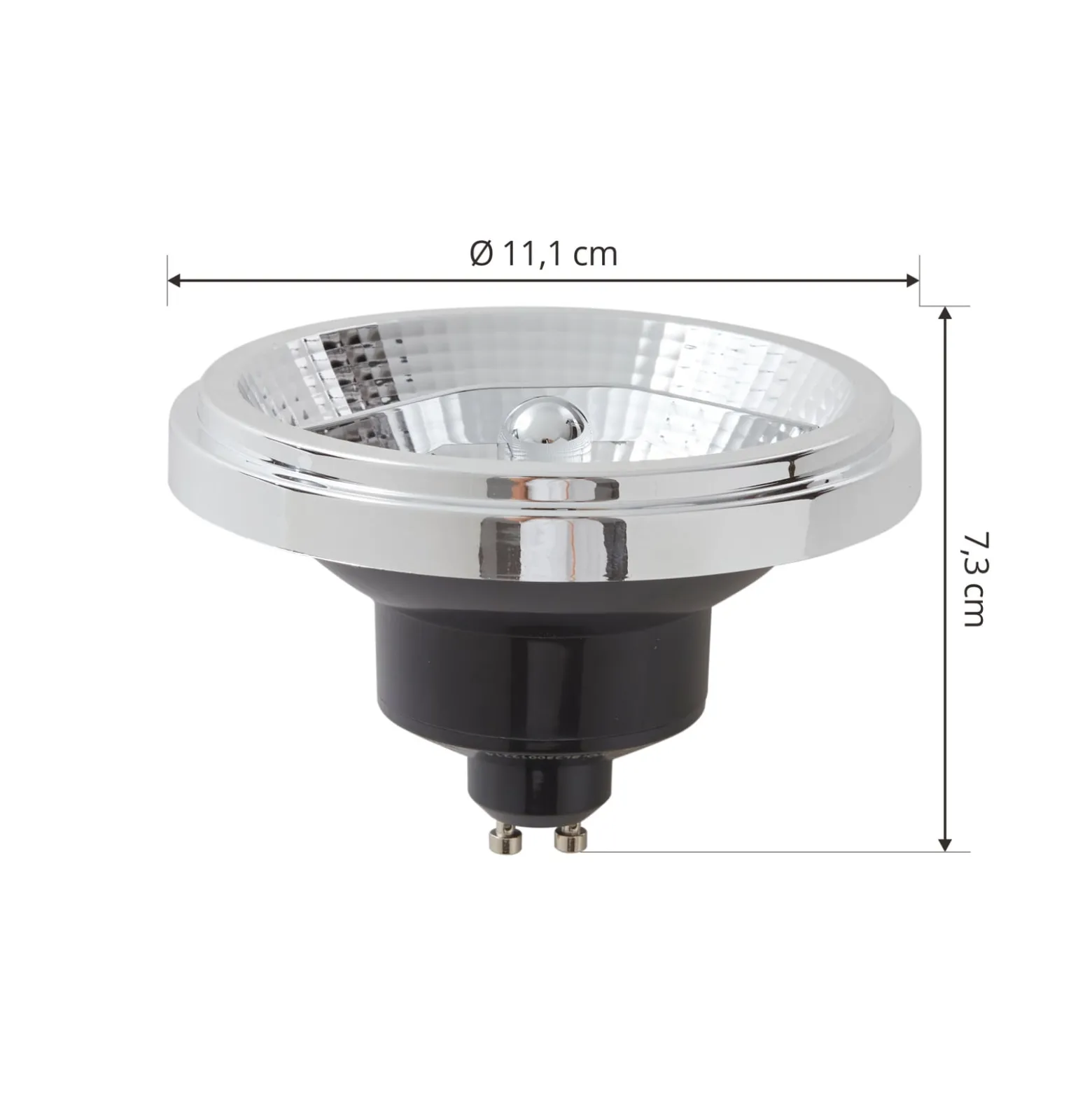 Arcchio LED-lamppu GU10 ES111, 11 W, 2 700 K, himmennettävä