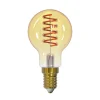 Arcchio LED-lamppu, hehkulanka, E14, 4,9 W, keltainen