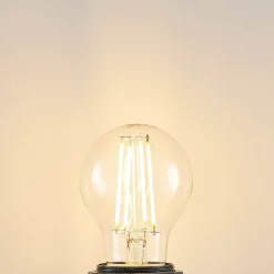 Arcchio LED-lamppu, hehkulanka, E27, 6,5W, kirkas, 2 700K