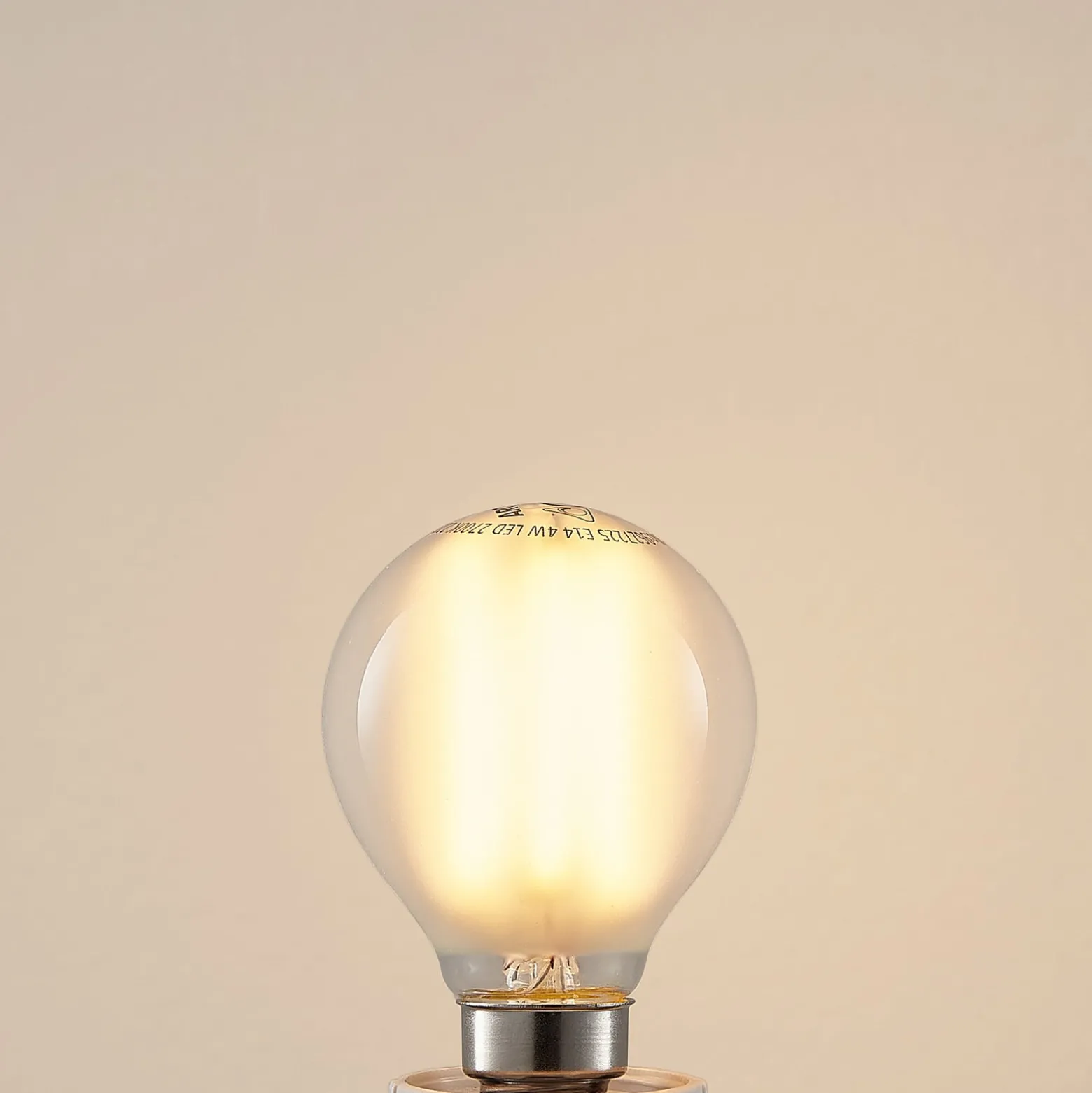 Arcchio LED-lamppu, pisaralamppu, E14, 4 W, himmeä, 2 700 K