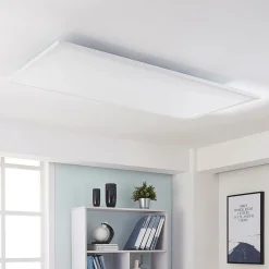 Arcchio LED-paneeli Arya, himmennettävä, 119 cm x 59 cm, metallia