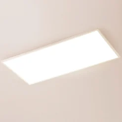 Arcchio LED-paneeli Arya, himmennettävä, 119 cm x 59 cm, metallia