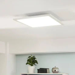 Arcchio LED-paneeli, CCT Lysander, 39 cm, valkoinen, alumiini