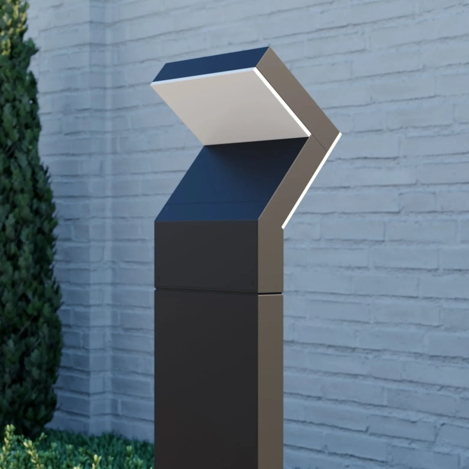 Arcchio LED polkuvalaisin Havin, antrasiitti, metalli, 100cm