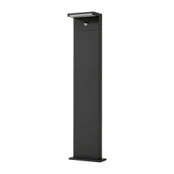 Arcchio LED-pylväsvalaisin Iberion, 90 cm, antrasiitti, anturi