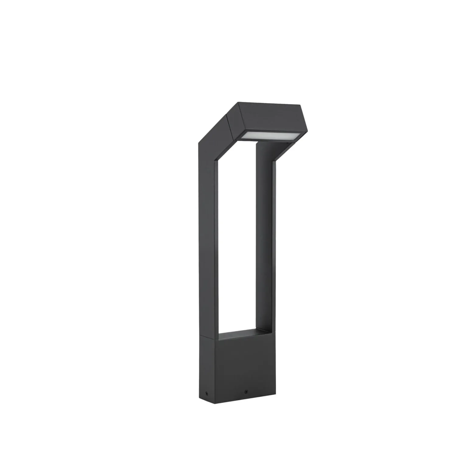 Arcchio LED-pylväsvalaisin Kovato, korkeus 60 cm, tummanharmaa, IP65