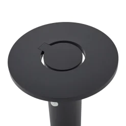 Arcchio LED-pylväsvalaisin Tovio, korkeus 81 cm, anturi, antrasiitti