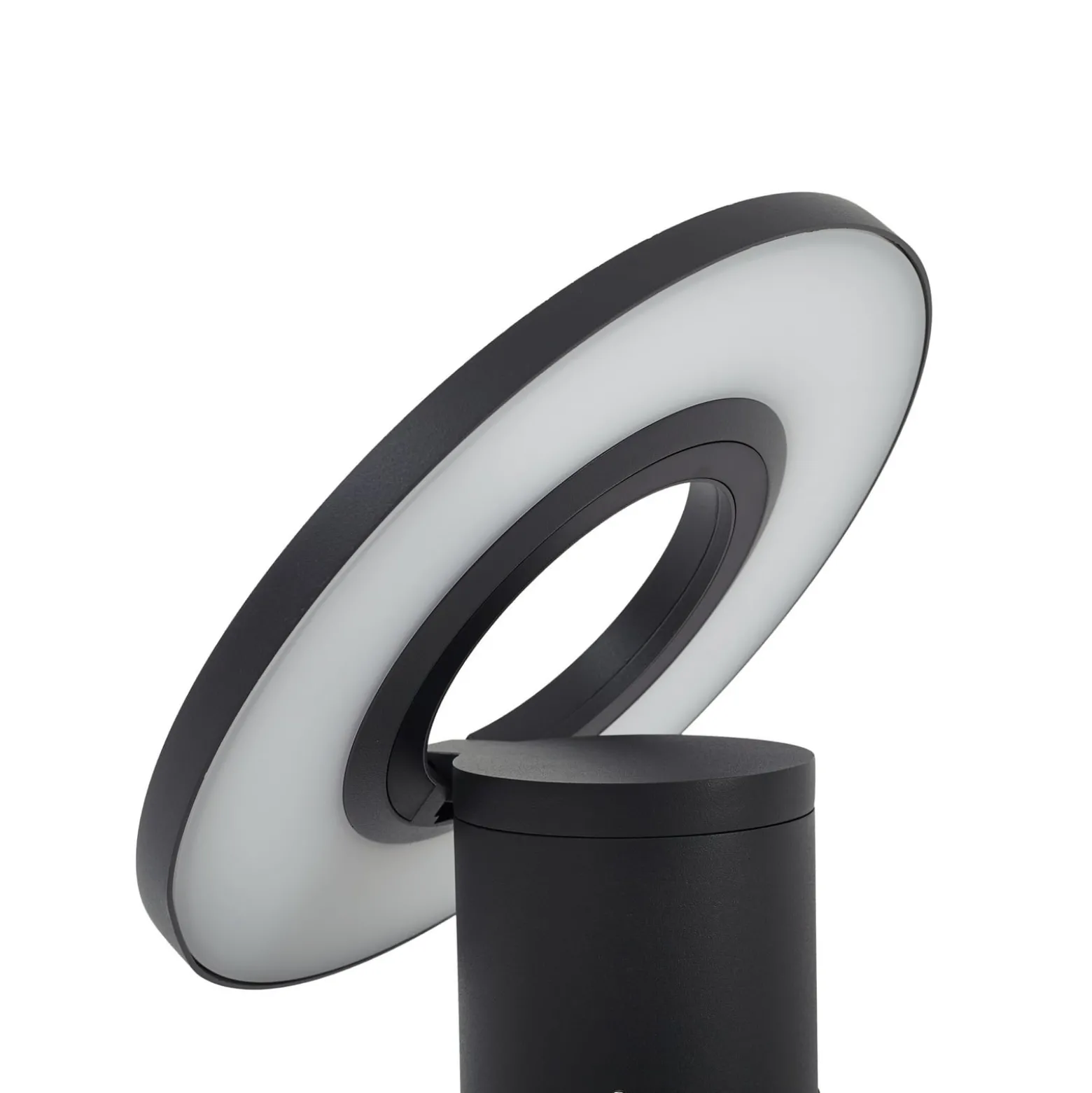 Arcchio LED-pylväsvalaisin Tovio, korkeus 81 cm, anturi, antrasiitti