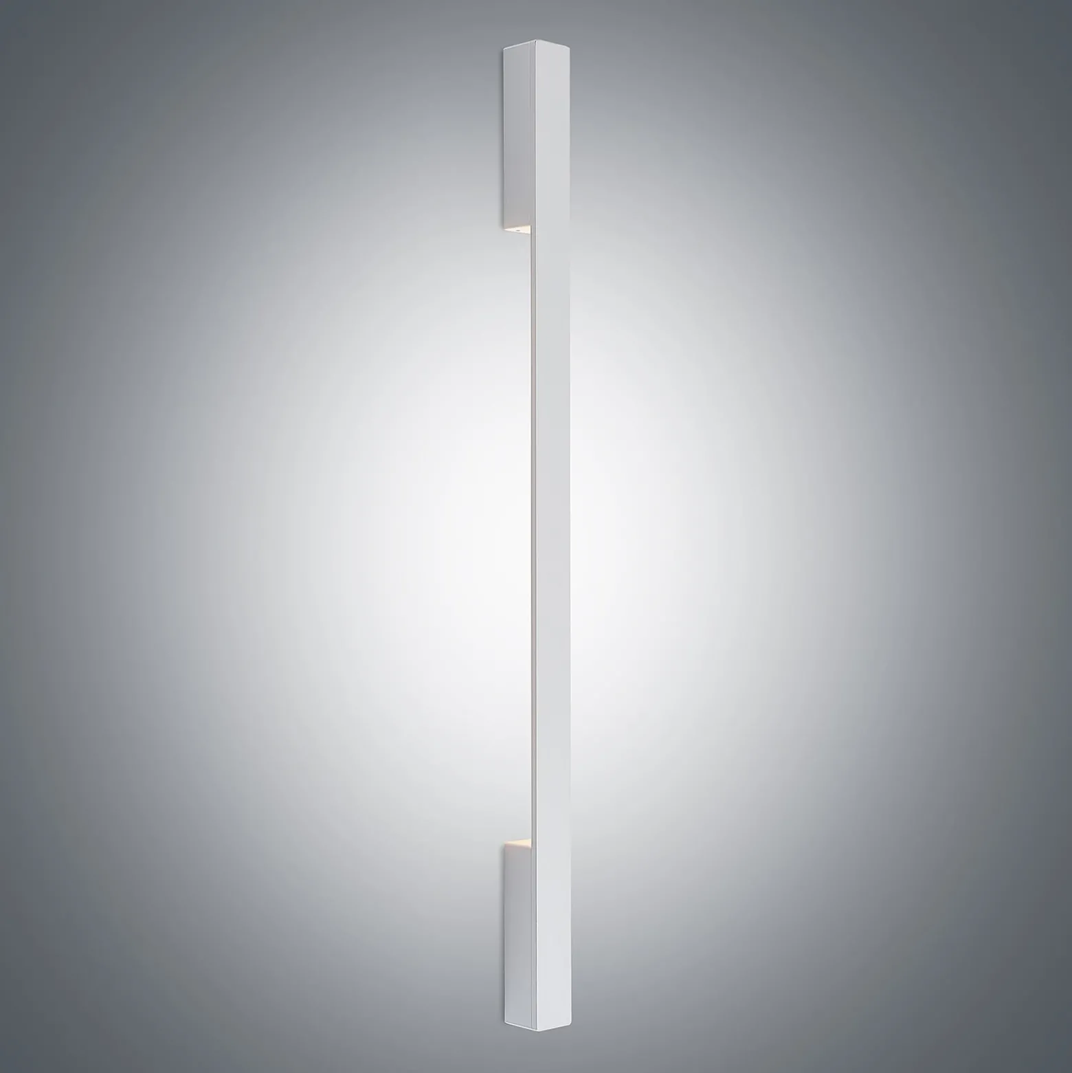 Arcchio LED-seinävalaisin Ivano, 91 cm, valkoinen, alumiini