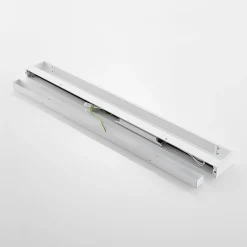 Arcchio LED-seinävalaisin Jora, 90 cm, valkoinen, kääntyvä, IP44
