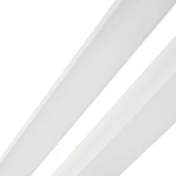Arcchio LED-seinävalaisin Jora, 90 cm, valkoinen, kääntyvä, IP44